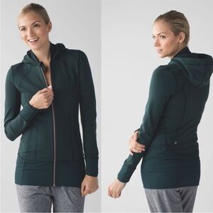 Lululemon Daily Practice Jacket in Dark Fuel Green 6